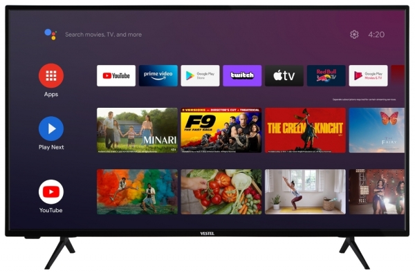 VESTEL 43FA9500 43" ANDROID TV resmi