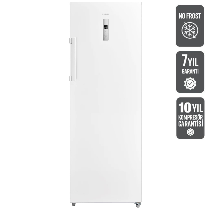 Uğur Ued 7238 Dtk Nf Dgt D/s R65 No Frost E Sınıfı 7 Çekmeceli Derin Dondurucu resmi