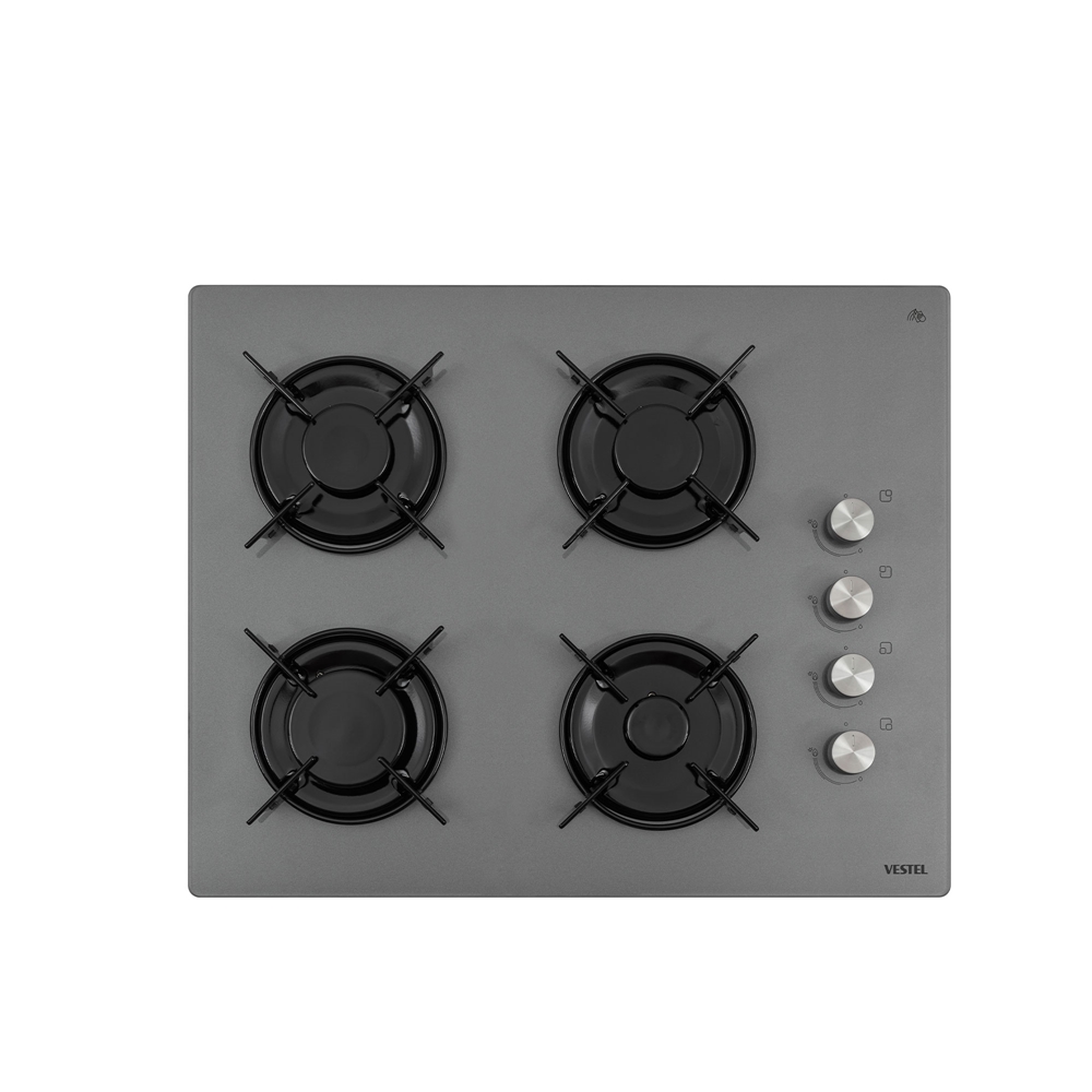 Vestel AO-65104 G-T 65 cm 4 Gözü Gazlı Ankastre Ocak resmi