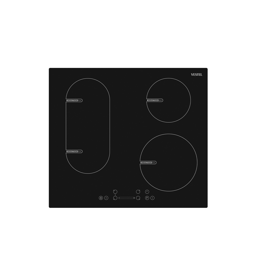 Vestel AO-6470 S-K 60 cm 4 Gözü Elektrikli Ankastre Ocak resmi