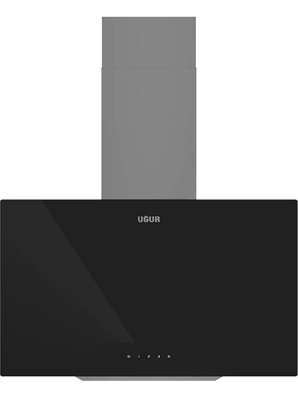 Uğur Uad 6012G SA3D Siyah Cam Duvar Tipi Davlumbaz resmi