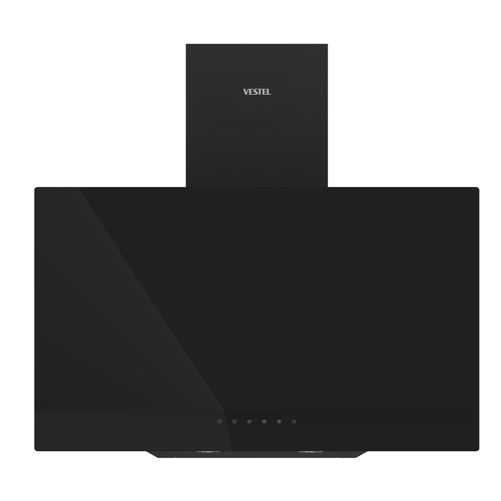 Vestel AD-63330 S Siyah Duvar Tipi Ankastre Davlumbaz resmi