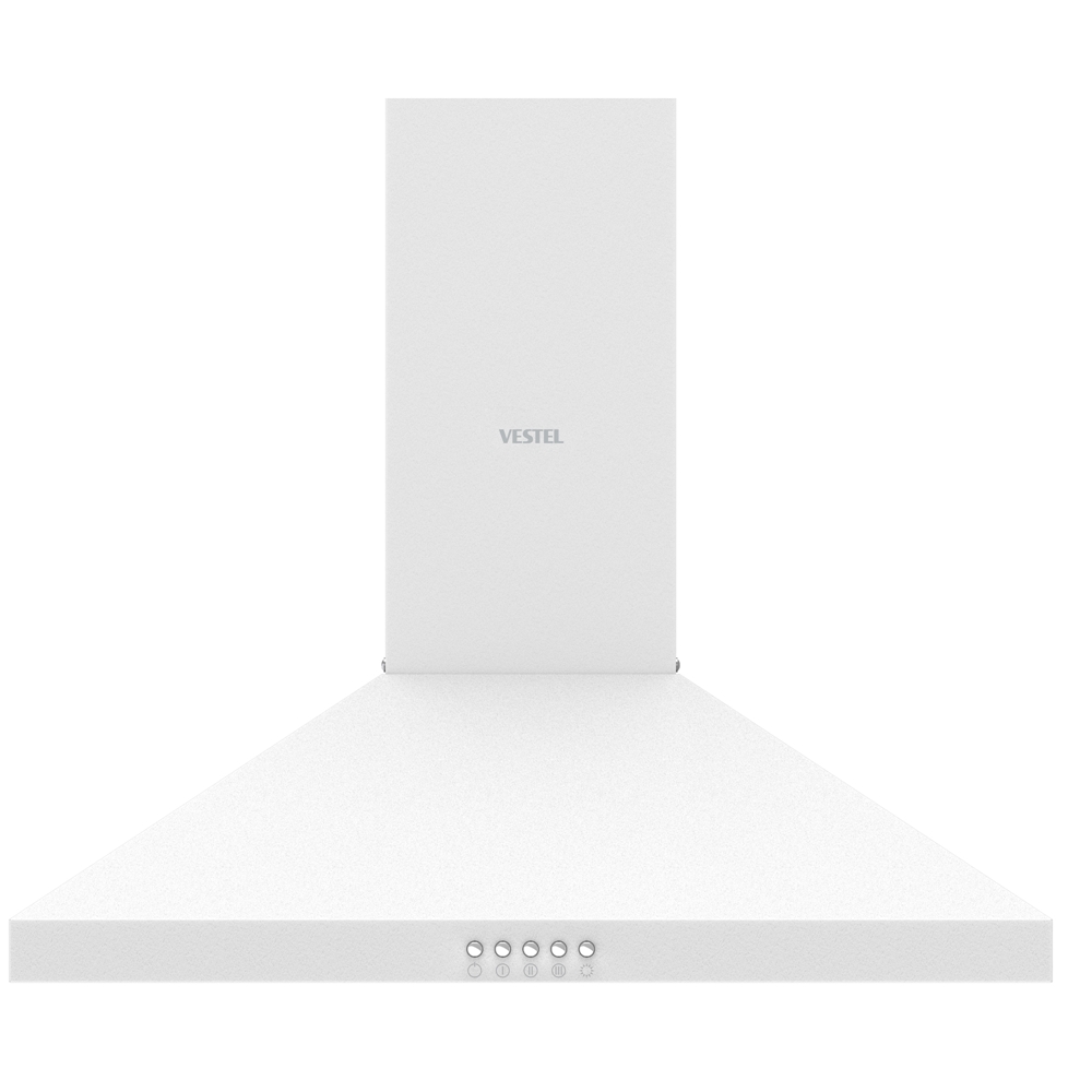 Vestel AD-60030 B Beyaz Duvar Tipi Davlumbaz resmi