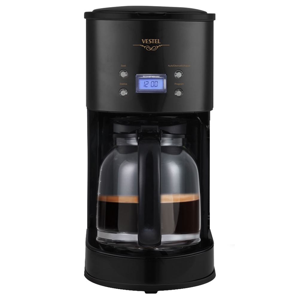 Vestel Rustik Siyah Filtre Kahve Makinesi resmi