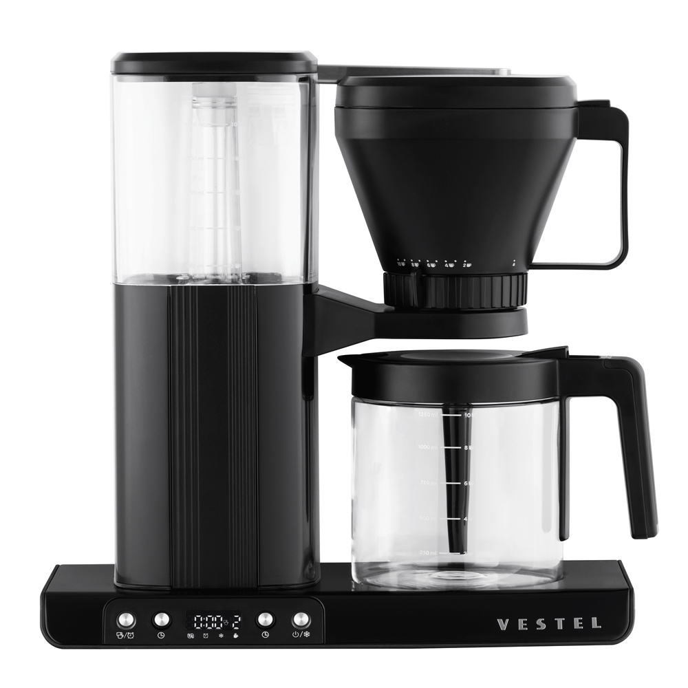Vestel Brew 50 Retro Siyah Filtre Kahve Makinesi resmi