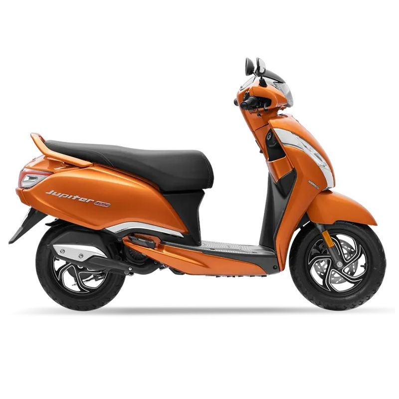 TVS Jupiter 125 cc Scooter Motosiklet Turuncu (E5) resmi
