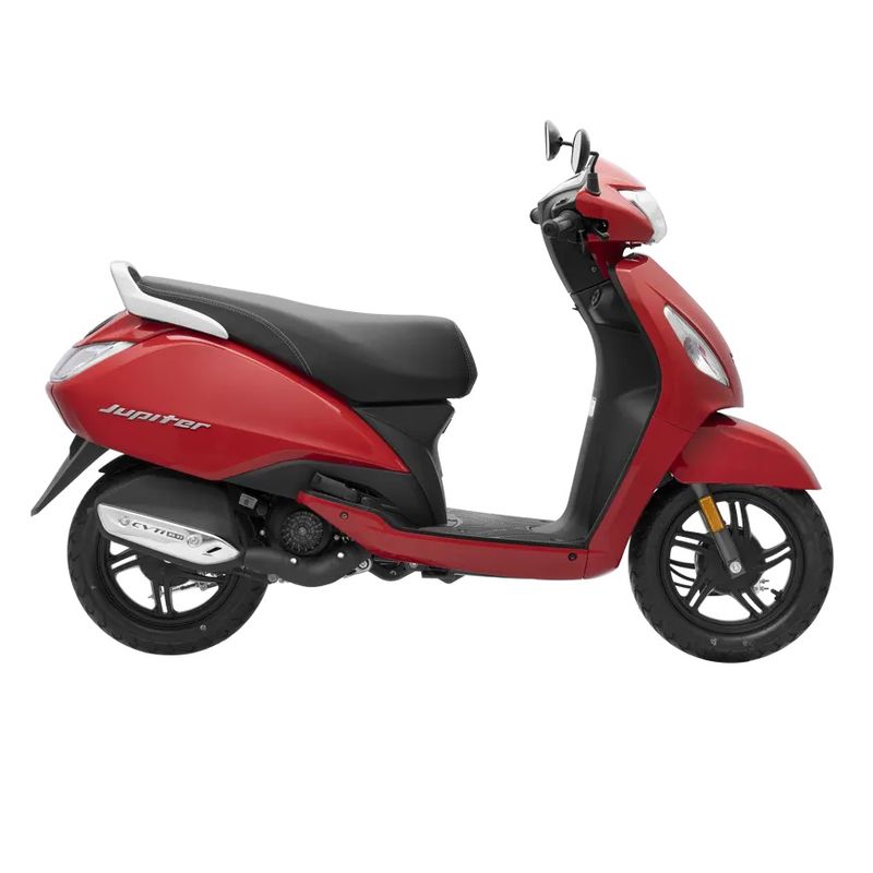 TVS Jupiter 110 cc Scooter Motosiklet Kırmızı resmi