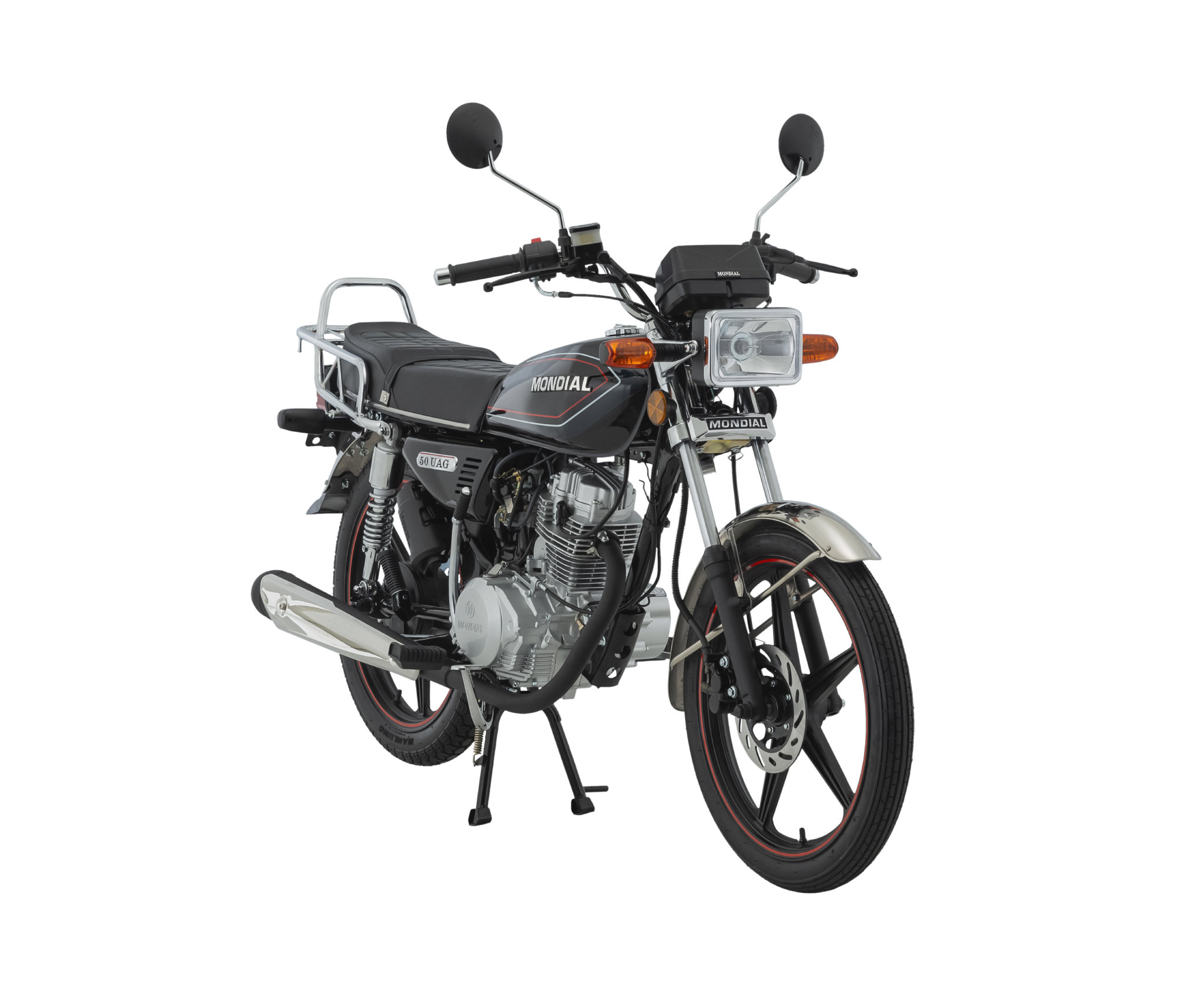 Mondial 50 UAG 50 cc Motosiklet Siyah resmi