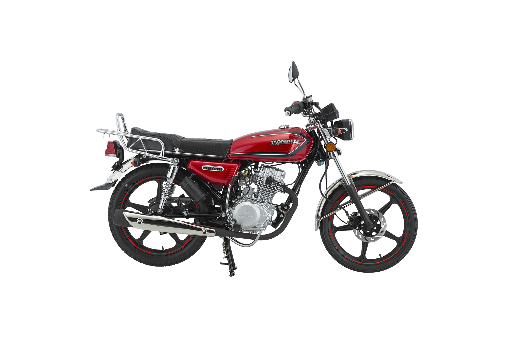 Mondial 50 UAG 50 cc Motosiklet Kırmızı resmi