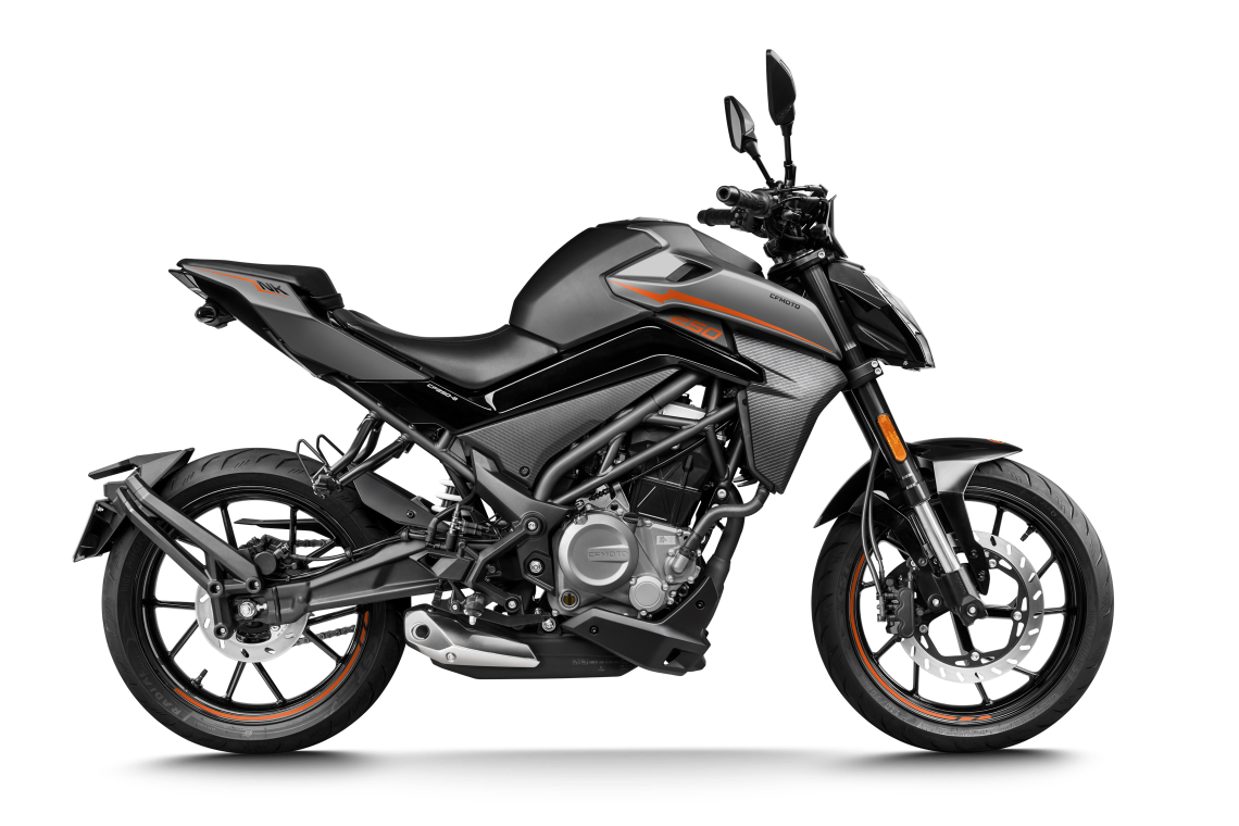 Cfmoto 250NK (CF250-BH) Euro5 Plus Siyah/Gri (E5+) resmi