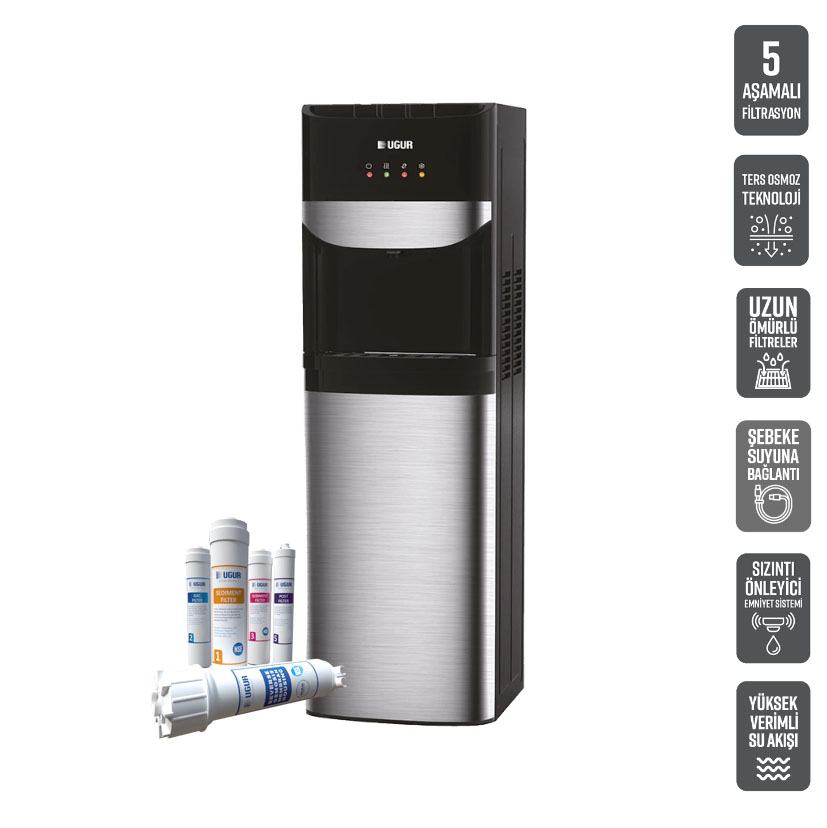 USP 3608 GDG 5SA Arıtmalı Ev-Ofis Tipi Su Sebili resmi