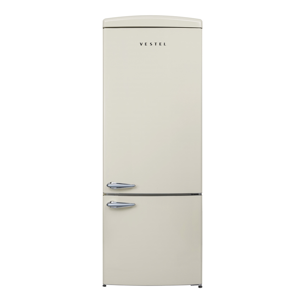 Vestel RETRO NFK52211 Bej 471 Lt No-Frost Buzdolabı resmi