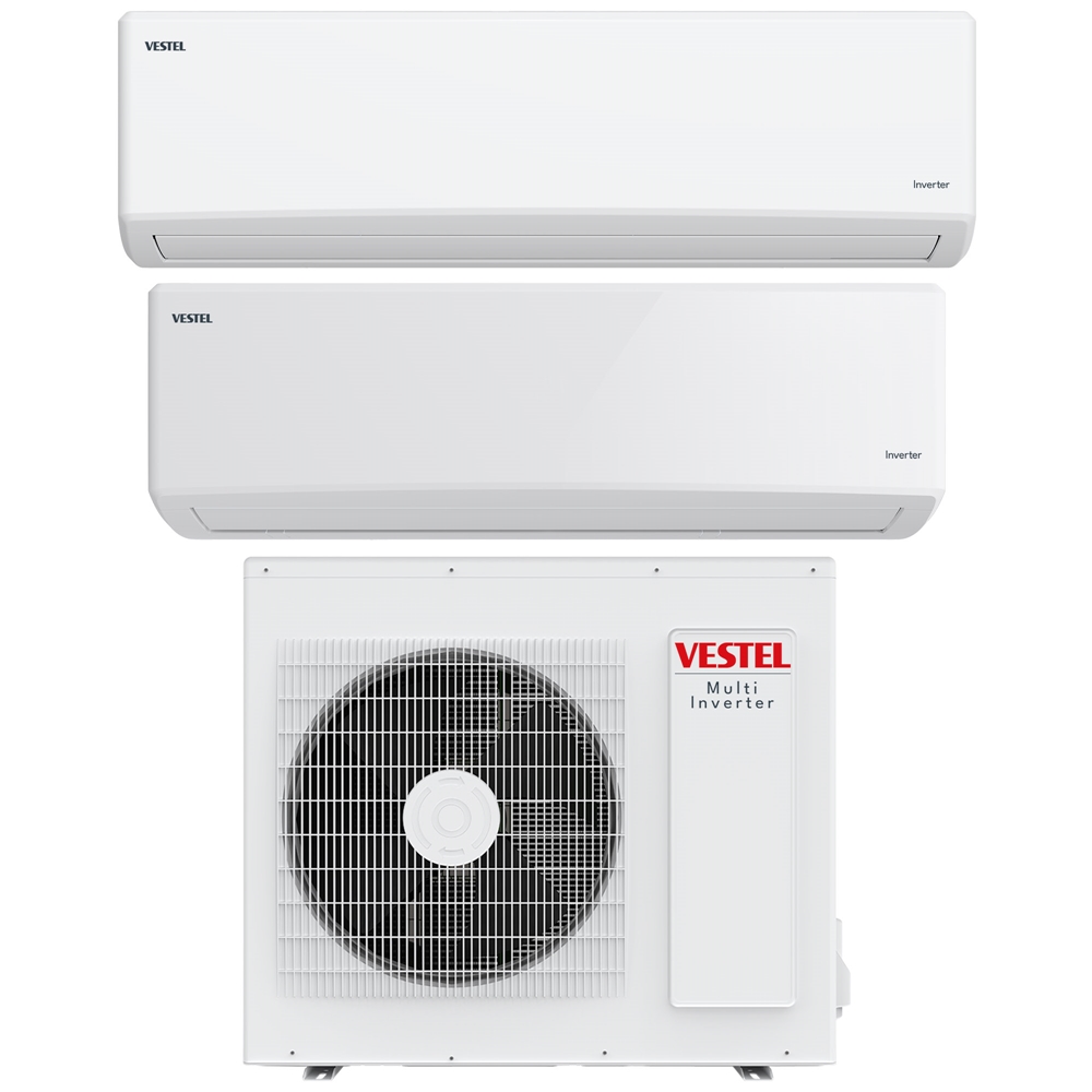 VESTEL FLORA DOĞA MULTİ İNVERTER PLUS 12+18 KLİMA resmi