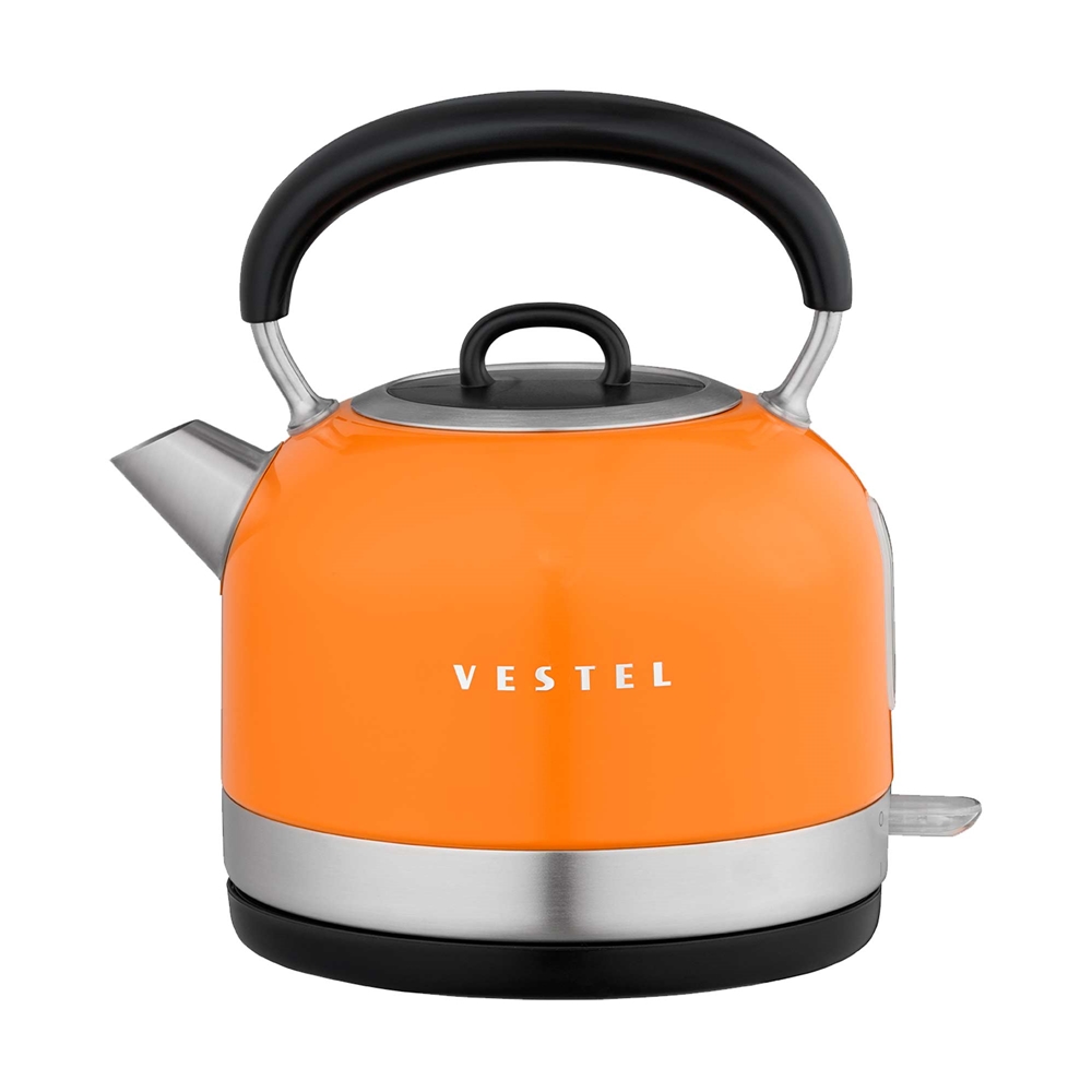 VESTEL RETRO TURUNCU SU ISITICI resmi