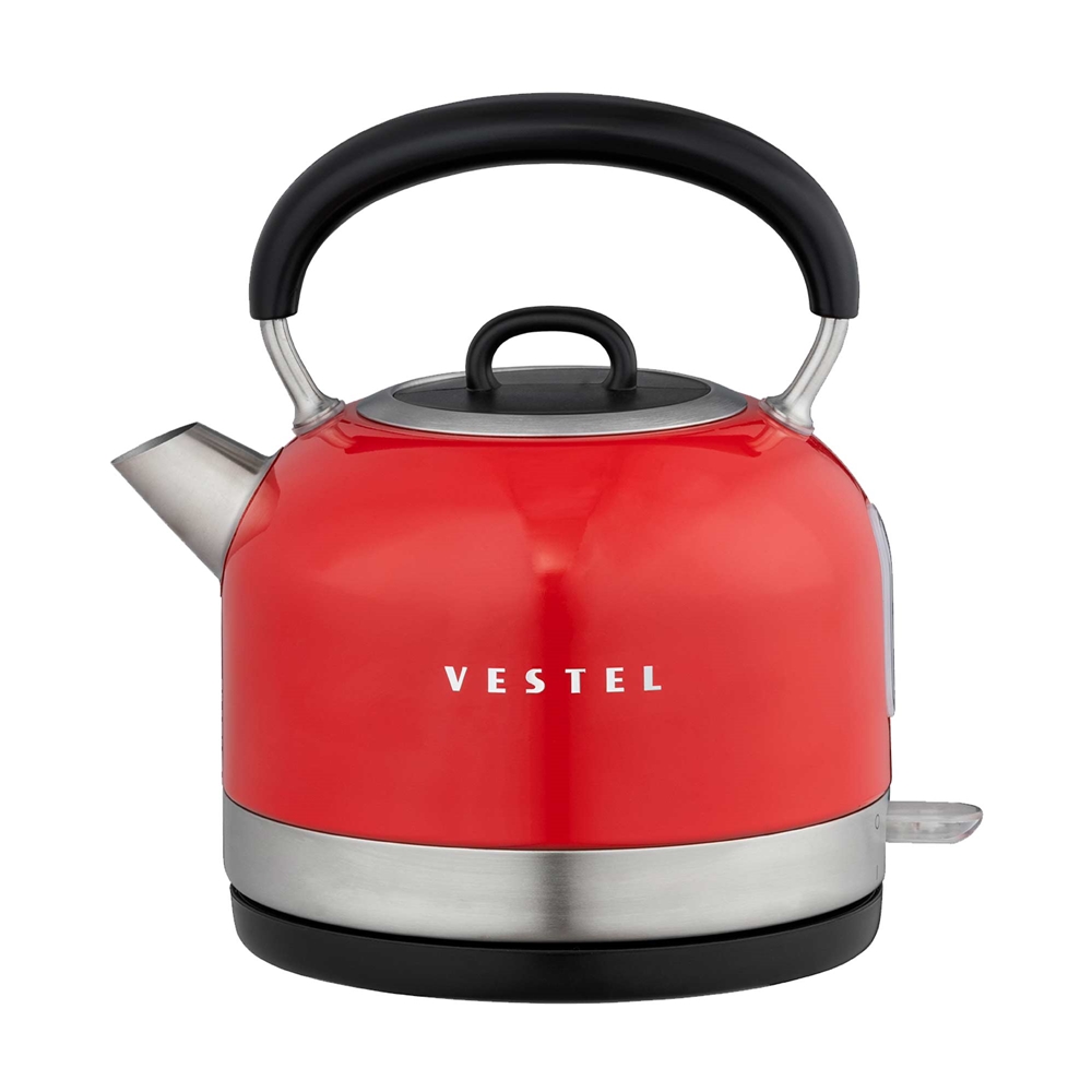 VESTEL RETRO KIRMIZI SU ISITICI resmi