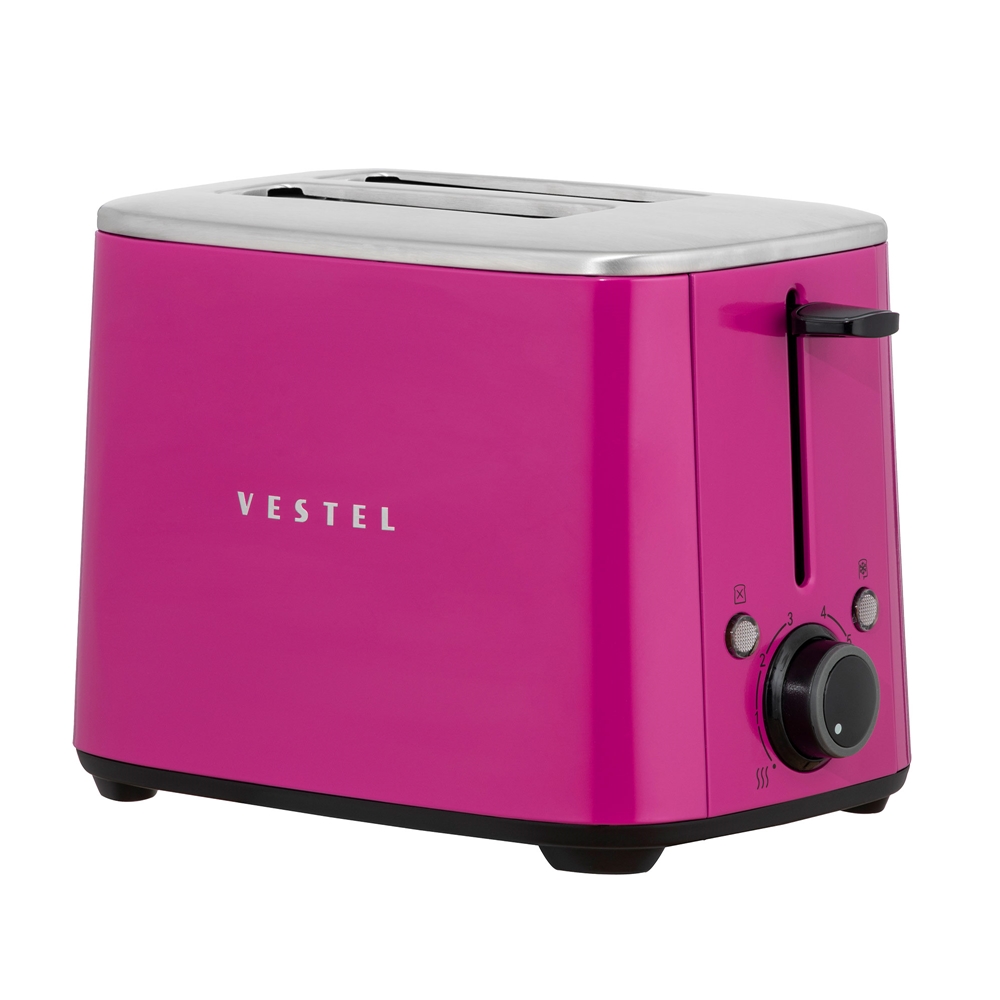 VESTEL RETRO PEMBE EKMEK KIZARTMA MAKİNESİ resmi
