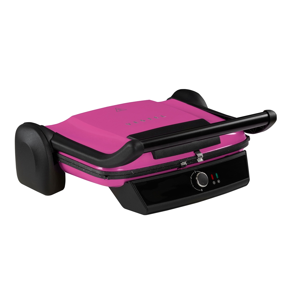 VESTEL RETRO T7000 PEMBE TOST MAKİNESİ resmi