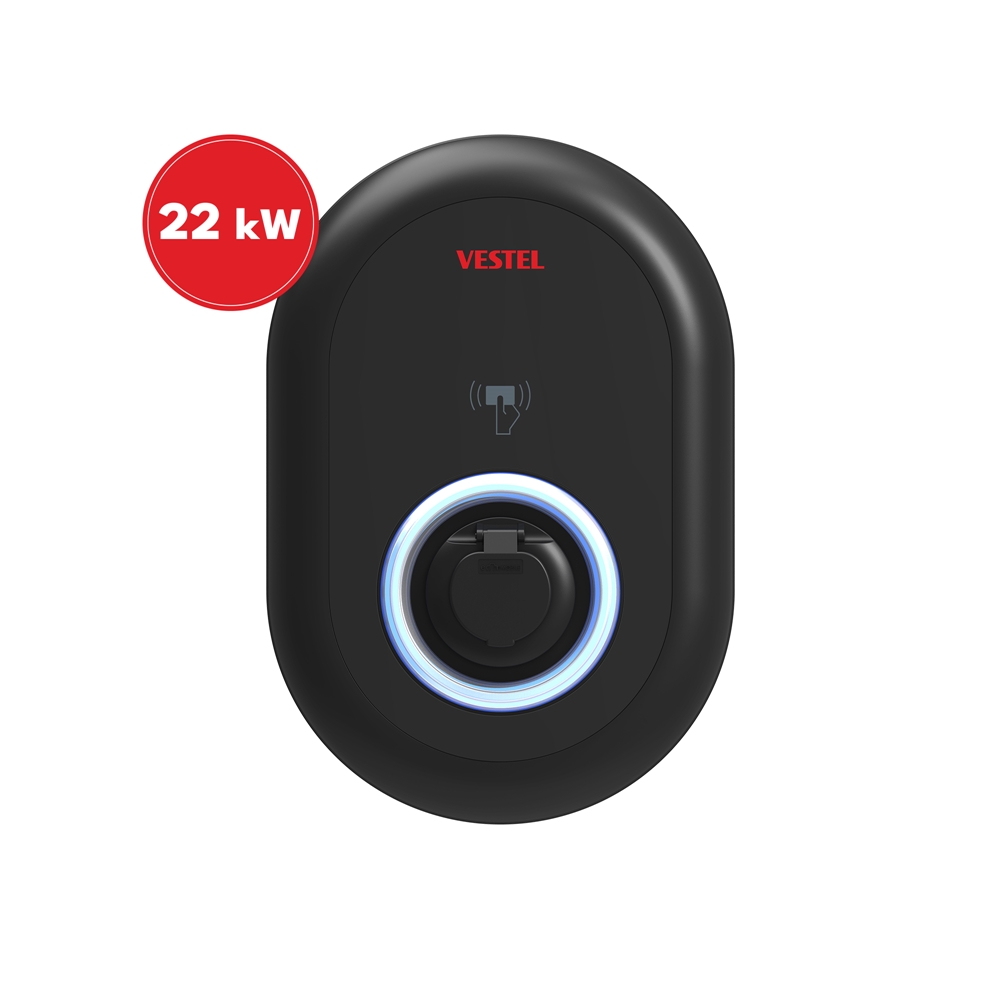 VESTEL EVC04-AC22  Elektrikli Araç Şarj İstasyonu resmi